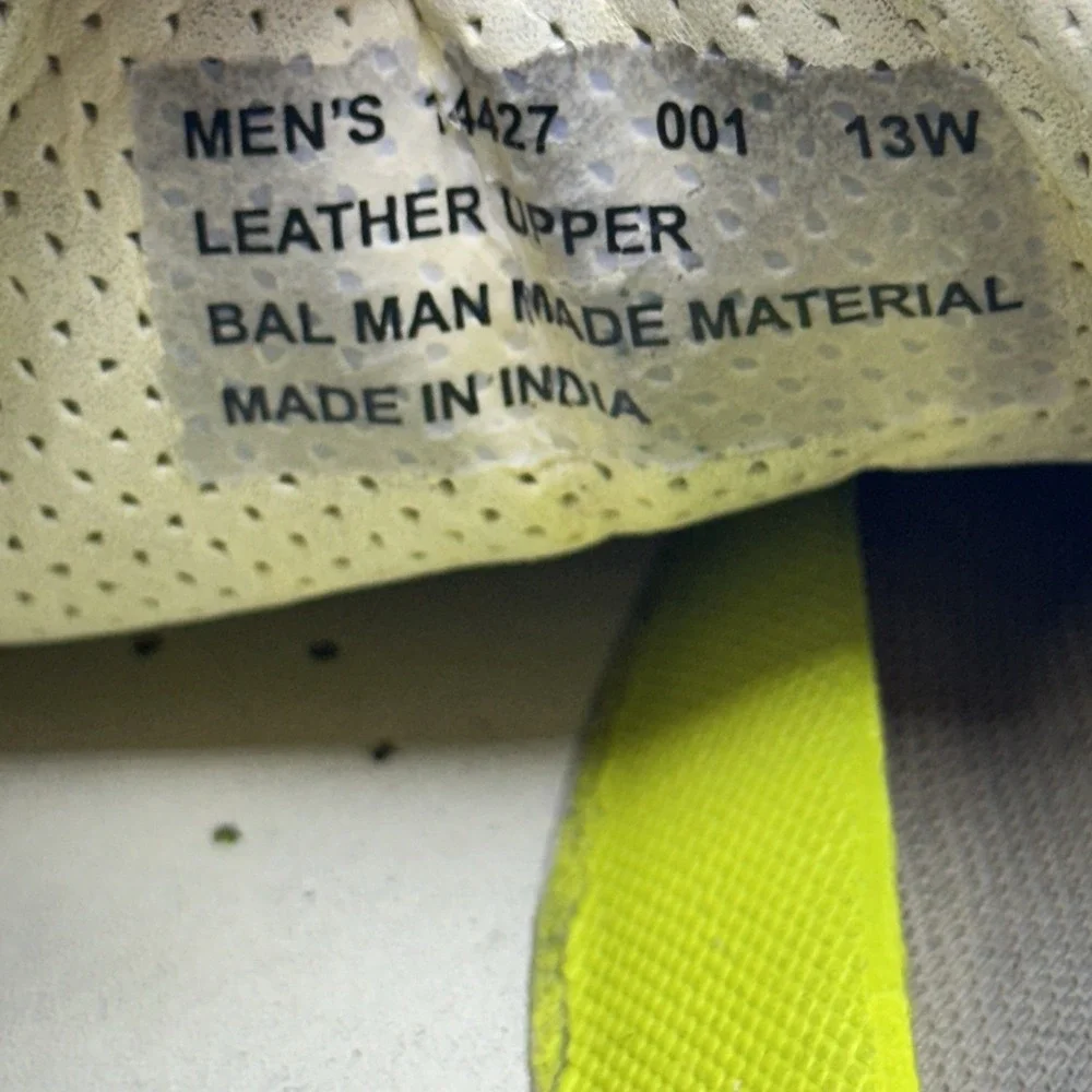 Florsheim Dress Sneaker Men's 13 W Social Lace To‎ Toe Black Leather 14427-001